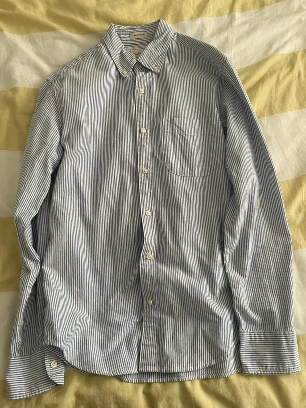 J. Crew Mens Slim Untucked Shirt (S)